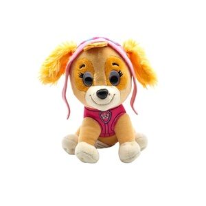 Paw Patrol Skye Plush 6–8” Spin Master Pink Aviator Stuffed Animal